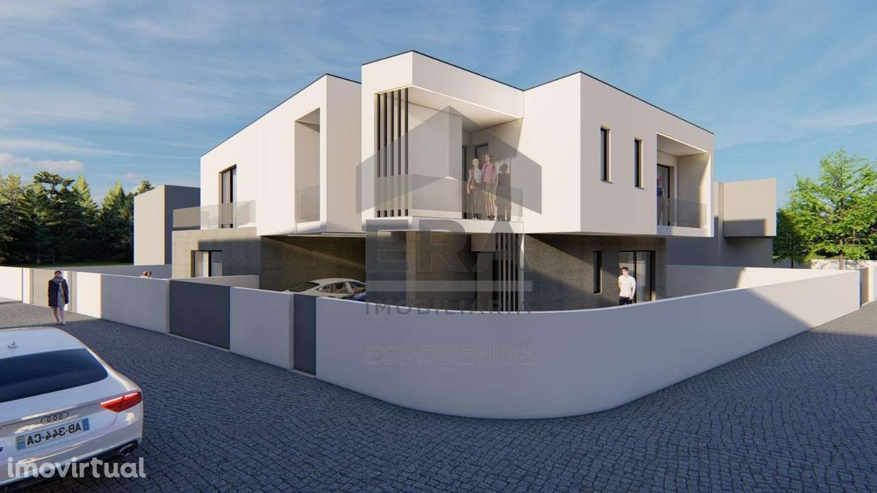 Moradia com piscina, em construção nas Marinhas - Grande imagem: 3/14