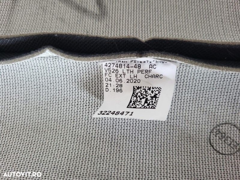 Husa scaun piele perforata cu ventilatie si incalzire NOU VOLVO XC60 32248471 - 2