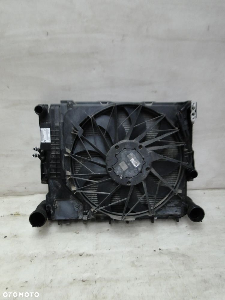 BMW X3 E83 CHŁODNICA WODY KLIMATYZACJI INTERCOOLER WENTYLATOR KOMPLET 3.0D EUROPA - 5
