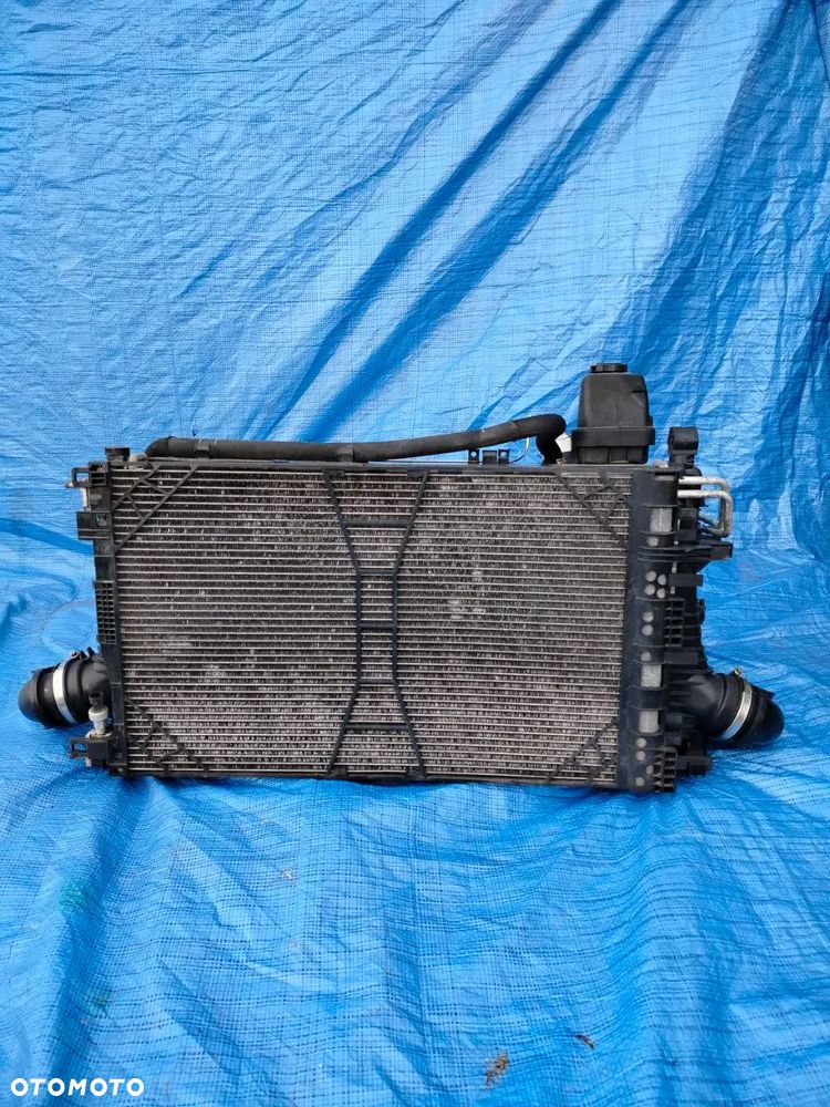 OPEL INSIGNIA A 2.0 CDTI PAS PRZEDNI CHŁODNICE WENTYLATOR KOMPLET Automat - 1