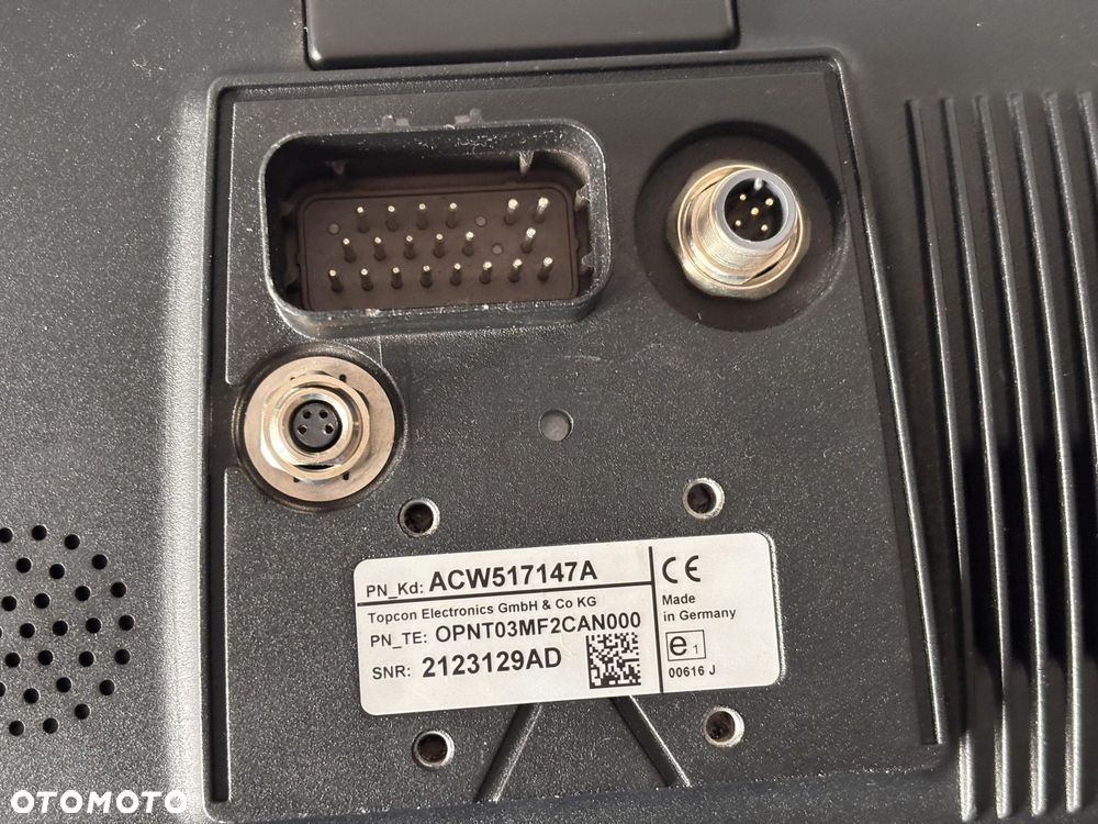 Massey Ferguson Autotronic 5 Terminal Panel Wyświetlacz Komputer ACW0162930 - 4
