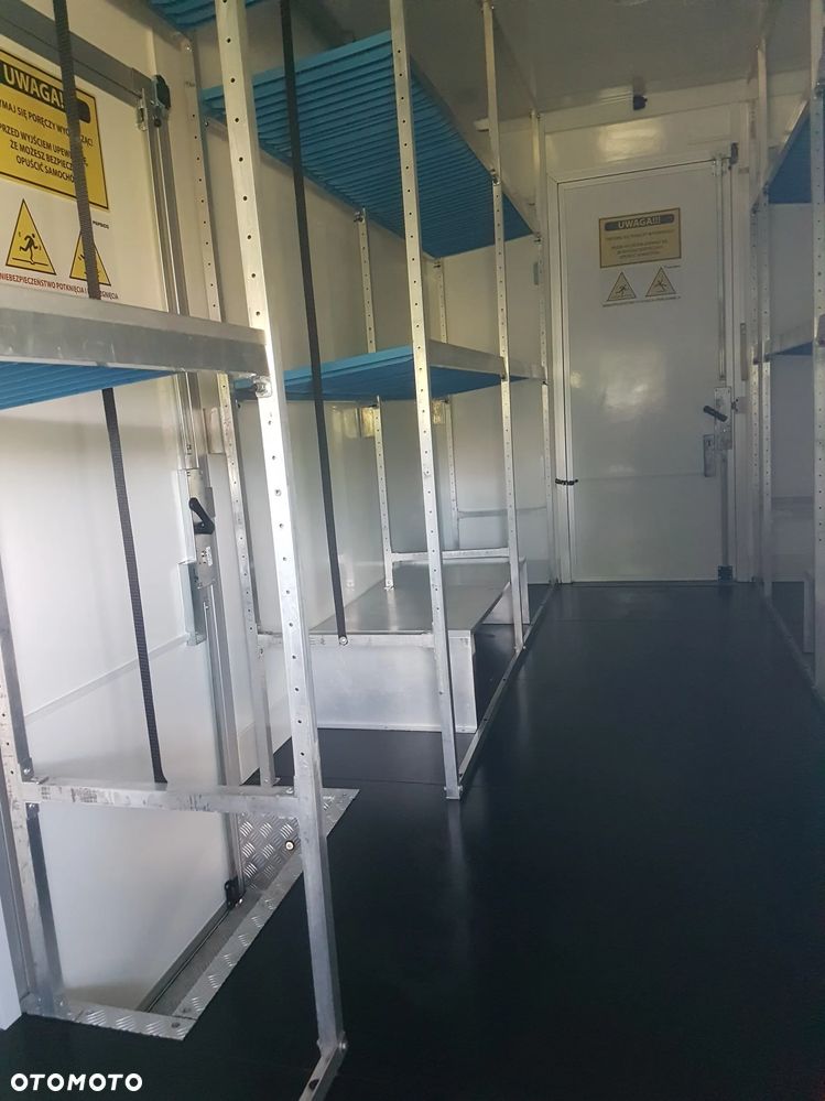 Iveco DAILY KONTENER NISKOPODŁOGOWY 4,44x2,23x2,42 SKLEP BAR FOODTRUCK KAMPER KLIMA KONIOWÓZ 35S14 - 39