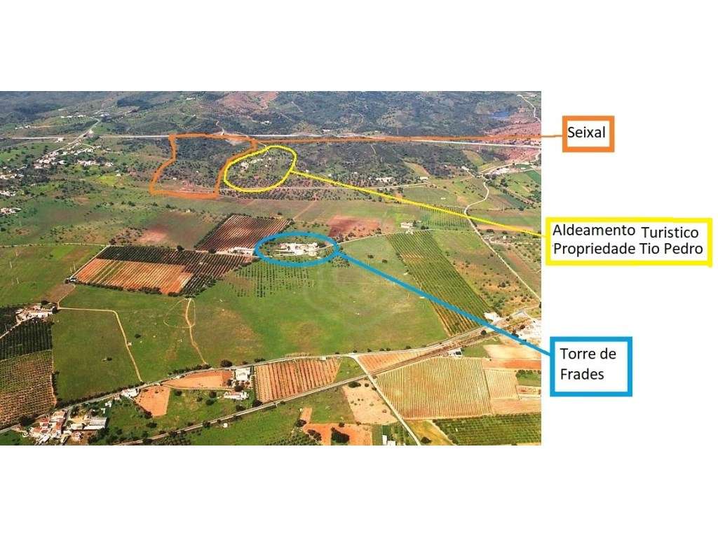 Terreno com 118050 m2 e vista mar em Cacela, Algarve - Grande imagem: 3/52