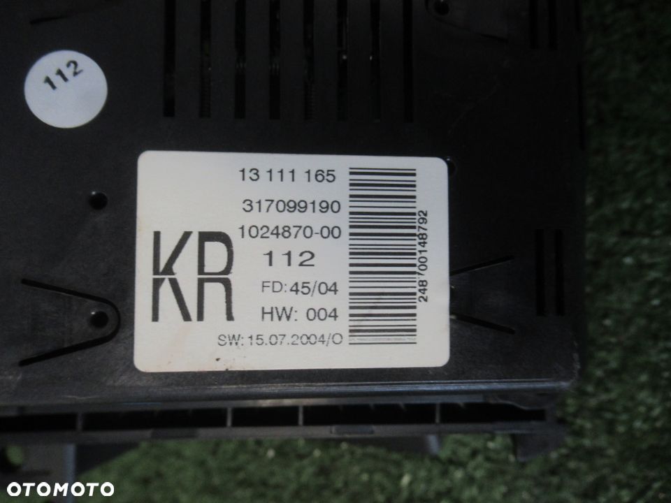RADIO CD WYŚWIETLACZ OPEL ASTRA H 3 III 13190856 2004-2014 - 11