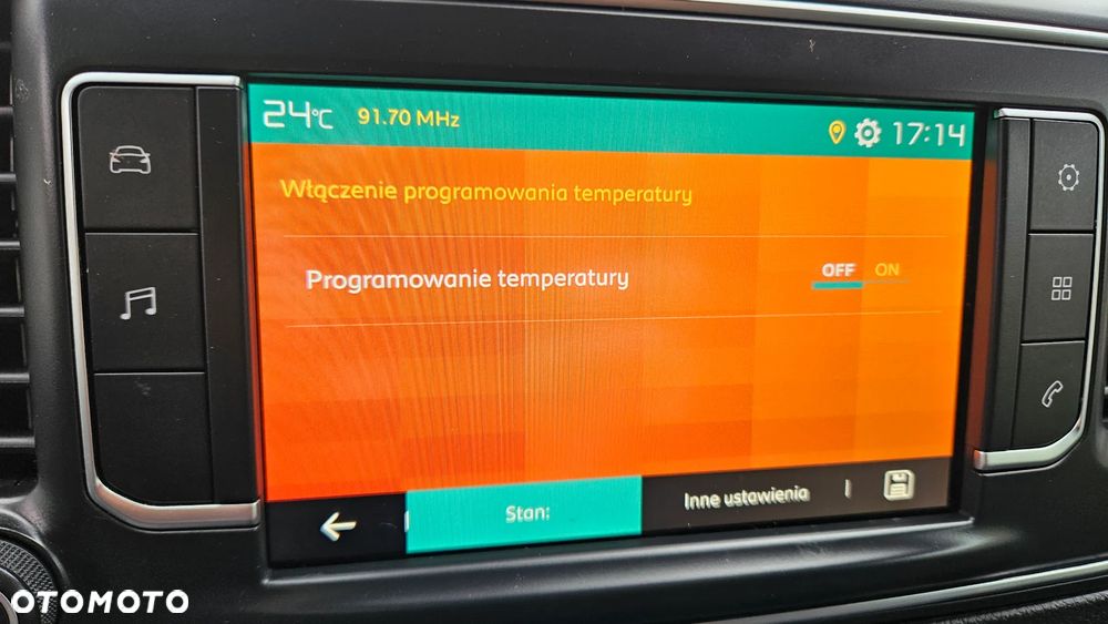 Citroën Jumpy 2,0 HDI L3 Najdłuższy Automat Led Kamera Webasto Blis Keyless Klimatronik Parktronik Super Stan - 23