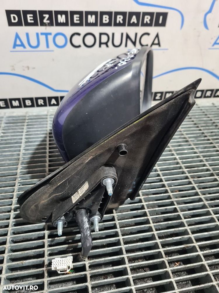 Oglinda dreapta Nissan Juke Facelift 2014 - 2018 4 Usi ALBASTRU BBNG (930) Fara rabatare - 3