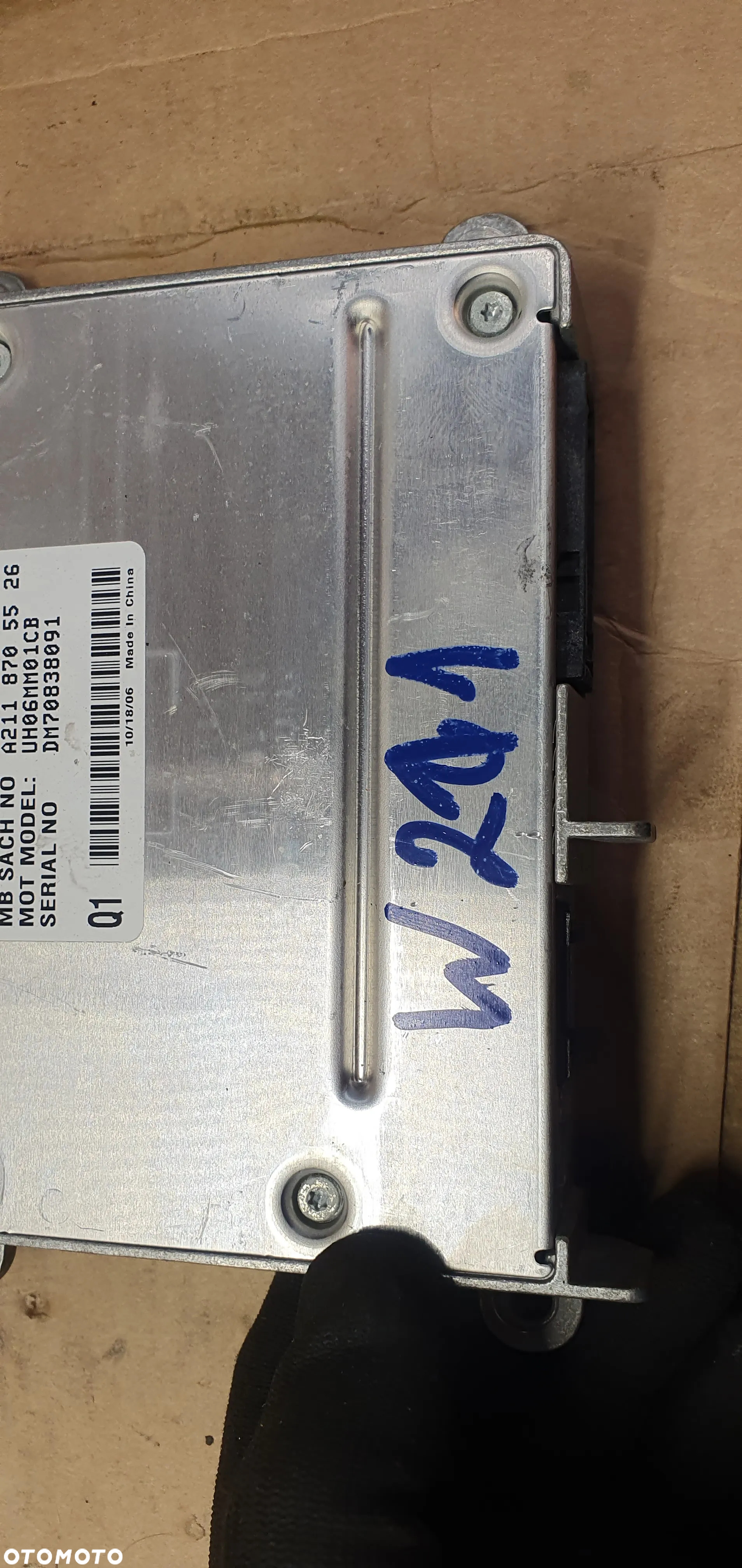 Moduł sterownik telefonu bluetooth Mercedes W211 A2118705526 - 5