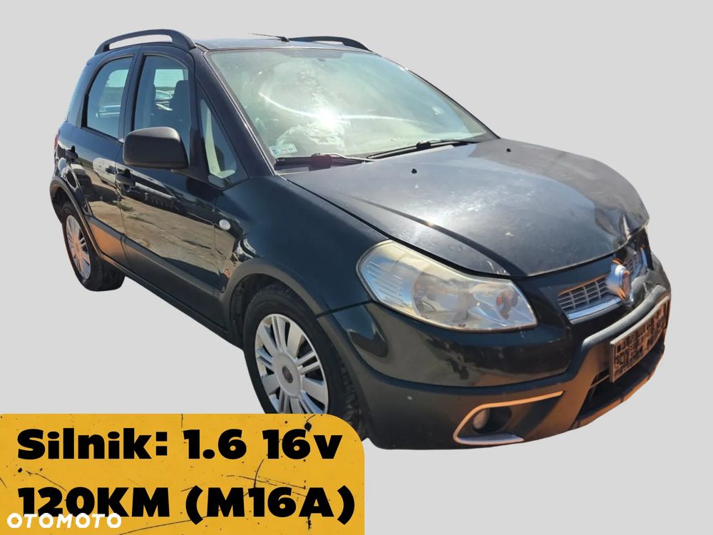 Fiat Sedici 2009 Silnik 1.6 16v (M16A) 120 KM (88 kW) ZCE Na części silnik, drzwi, zderzak, klapa bagażnika, lampa - 2