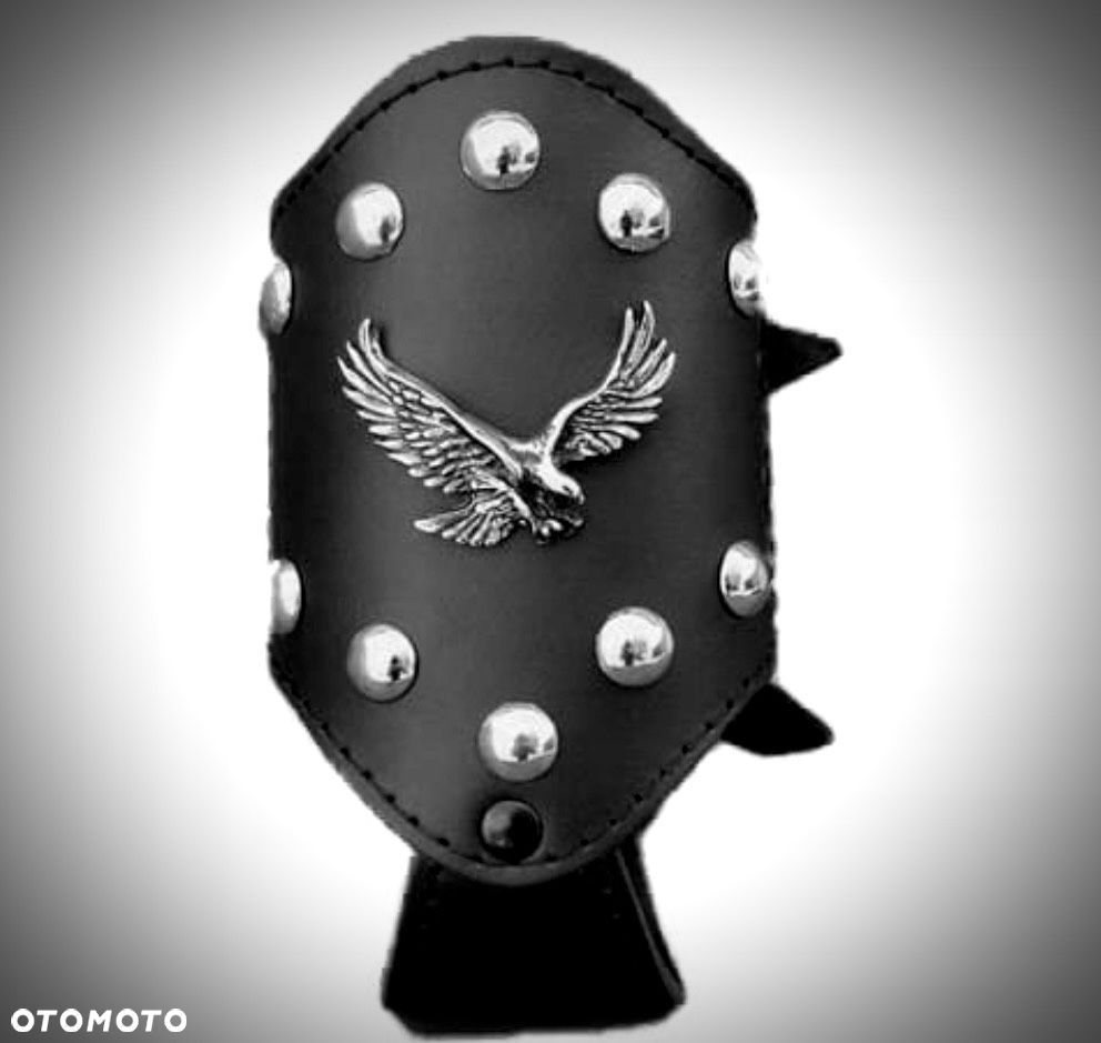 Motocyklowy skórzany uchwyt na napój kubek - 1