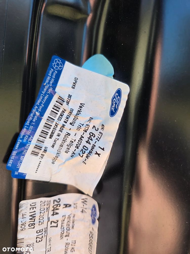 Klapa tylna tył Ford Transit Tourneo Courier I 14-22 2644027 ET76-A40706-AN ET76-A40404-A - 14