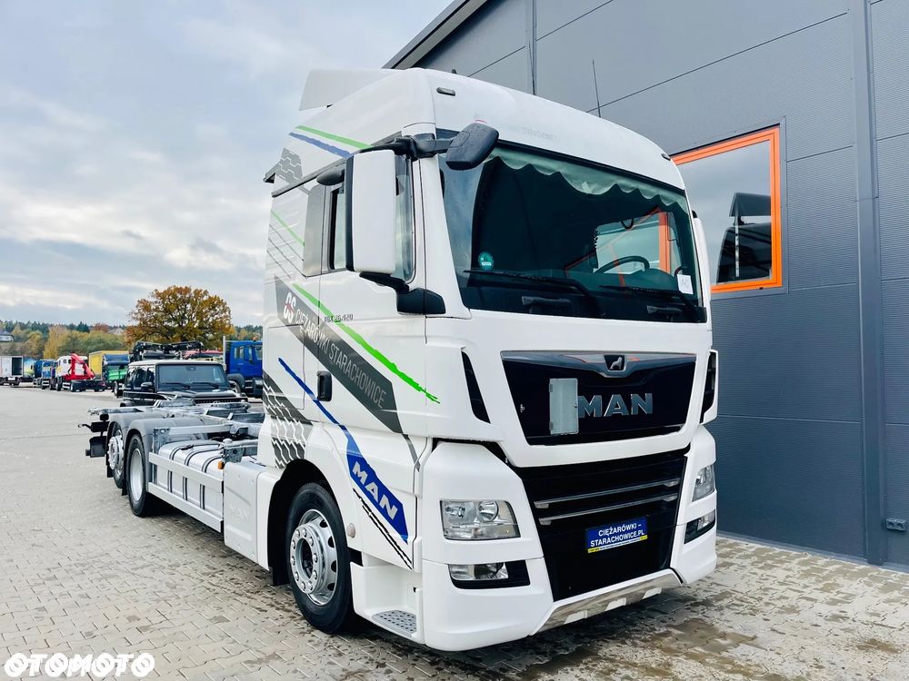 MAN TGX 26.420 E6 BDF /// podwozie /// rama /// chłodnia /// kontener /// izoterma // BDF /// 6x2 /// świeży z Niemiec - 14