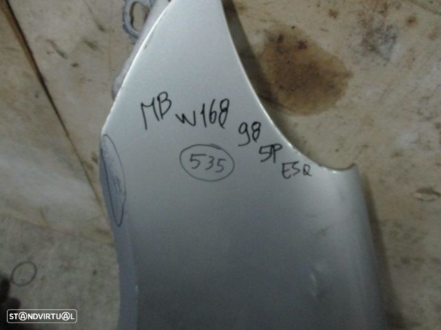 Guarda Lamas GL535 MERCEDES W168 1998 5P CINZA Esq - 2