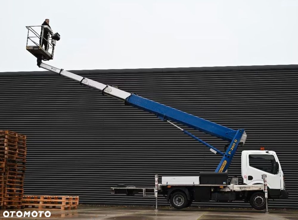 Nissan Podnośnik Koszowy 26 metrów Zwyżka 15 w Bok Wumag Palfinger UDT jak Ruthmann Multitel Gsr - 7