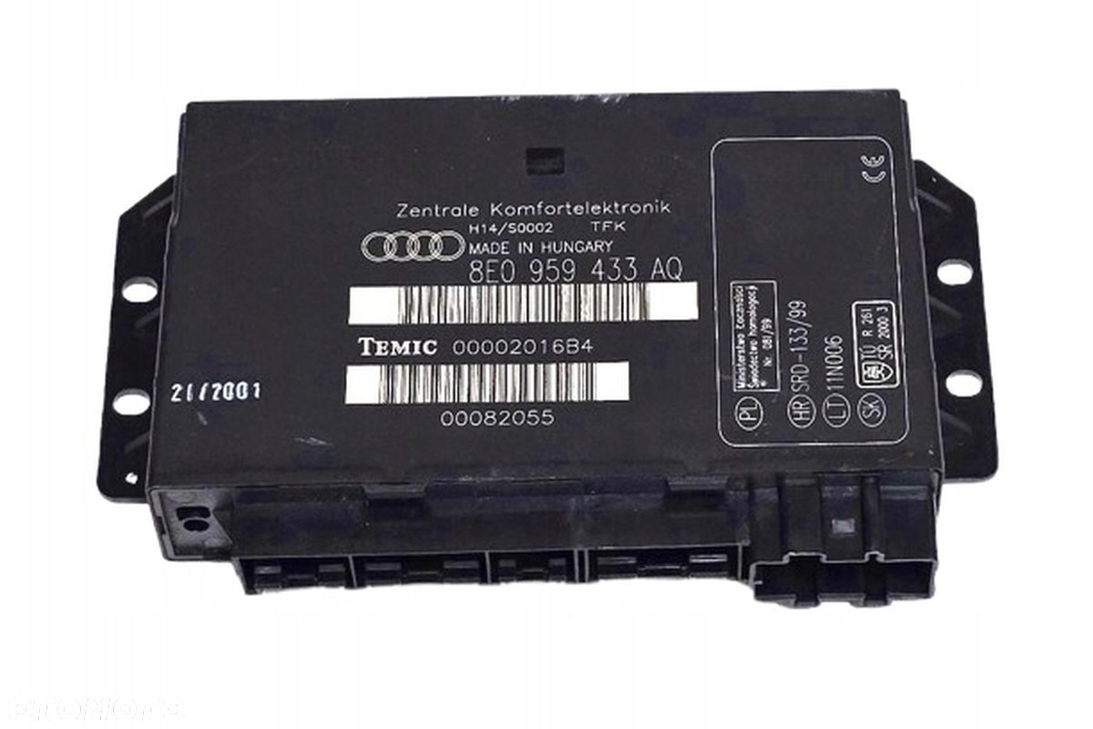 MODUŁ KOMFORTU AUDI A4 B6 / B7 8E0959433AQ - 1