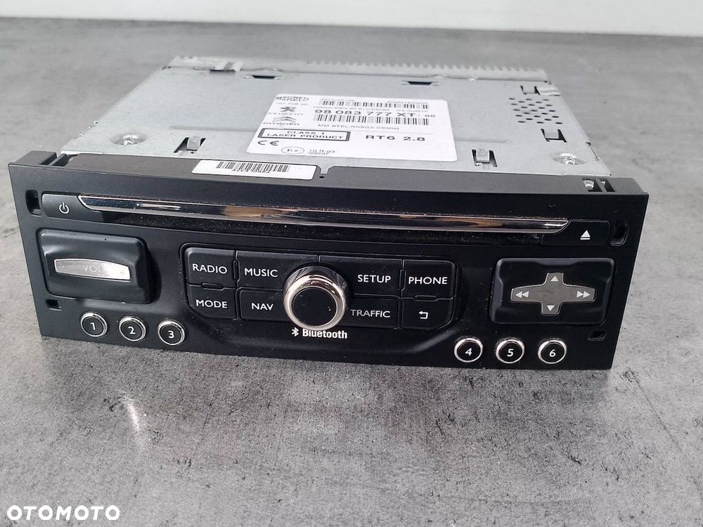 RADIO  CITROEN C3 II FL 98083777XT - 1