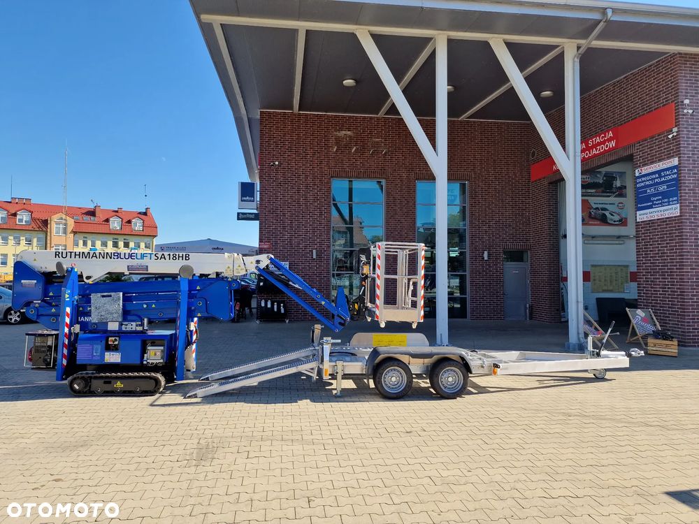 Inny Przyczepa CLM FLY 500 lekka aluminiowa o ładowności 3t ! Wersja Demonstracyjna od Dealera w Polsce! Przyczepa aluminiowa lekka pod maszyny budowlane DMC do 3,5t na prawo jazdy kat.B+E Przyczepa Do Transportu Maszyn Budowlanych CLM Trailer - 5