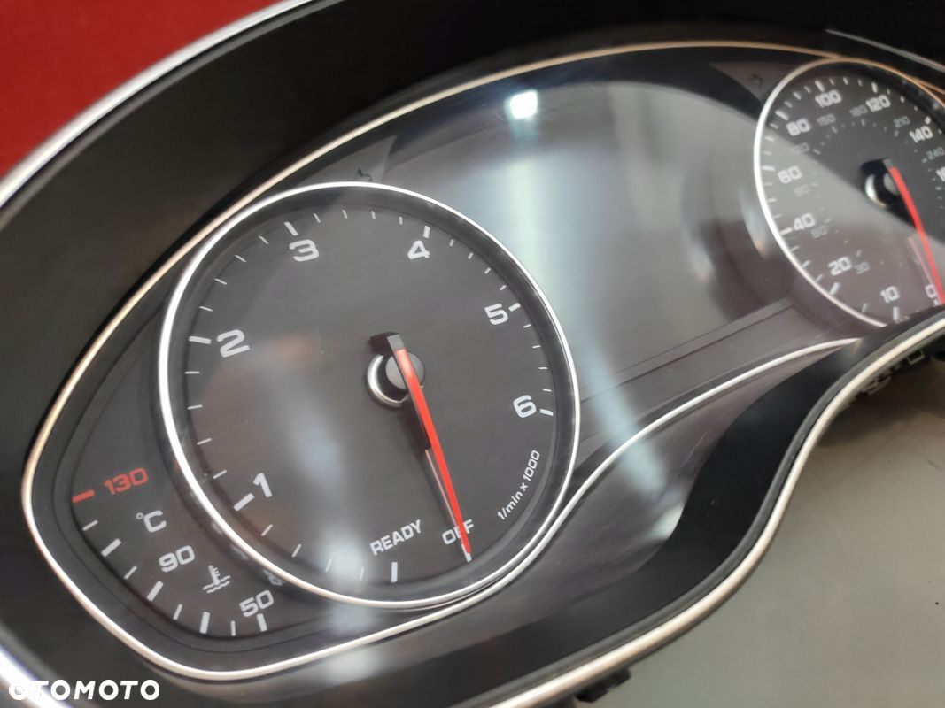 AUDI A7 4G LIFT 3.0 TDI LICZNIK ZEGARY PRĘDKOŚCIOMIERZ ANGLIK 4G8920985L - 4