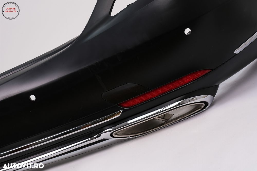 Kit Exterior Complet Mercedes S-Class W221 (2005-2013) Conversie Completa la W222 - livrare gratuita - 12
