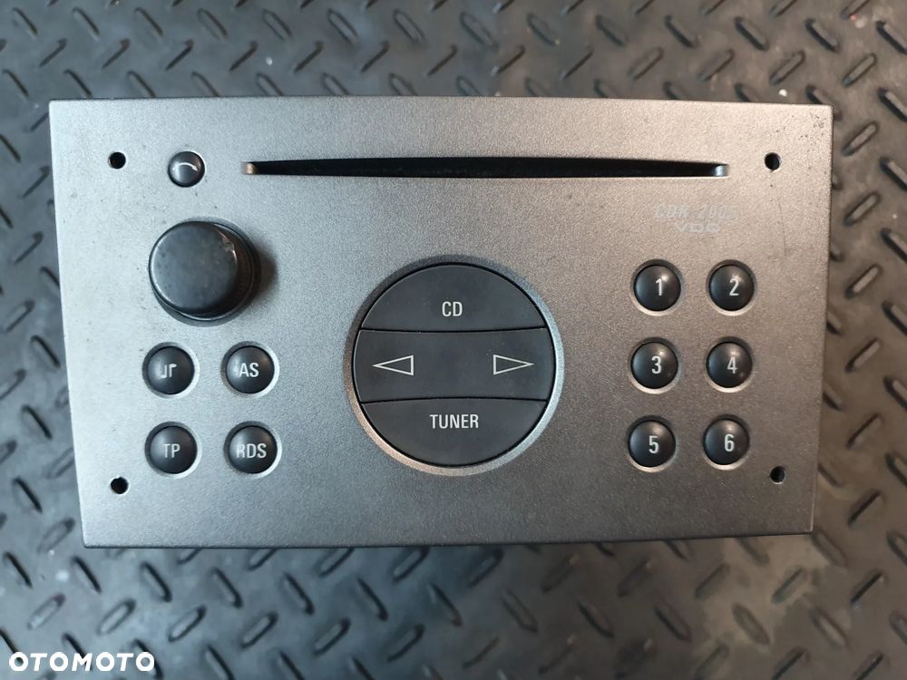 OPEL VECTRA C III RADIO 24441224 CDR 2005 - 1