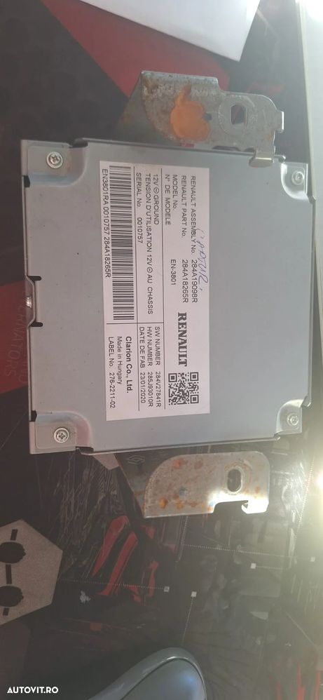 Modul radio renault captur 2