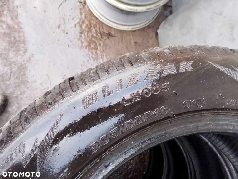 4x opona bridgestone blizzak lm005 205/55r16 91h - 6