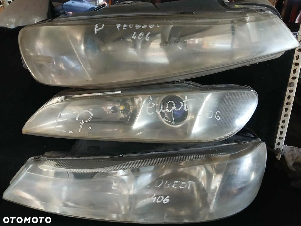 Peugeot 406 Lampa przednia lewa, prawa. - 1