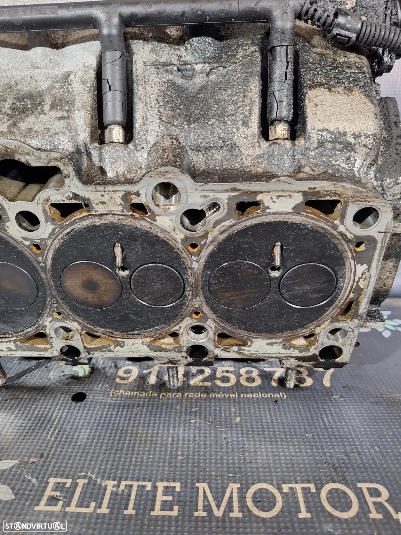 Cabeça de motor usada 038103373r VW SHARAN 2.0 TDI 8V 1.9 SEAT 100CV 130CV 115CV ASZ ATD AJM AWX BKC BXE - 7