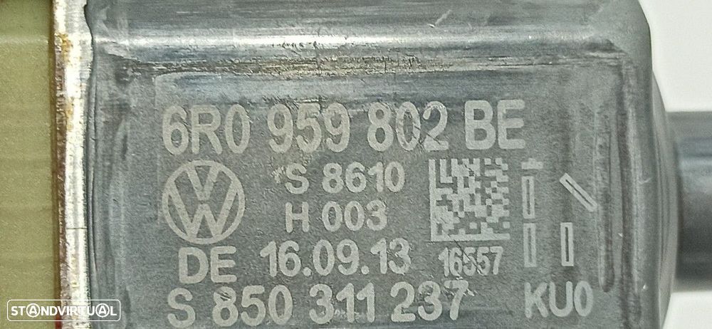 MOTOR ELEVADOR FRENTE DIREITO VOLKSWAGEN POLO (6R1) ADVANCE - 3
