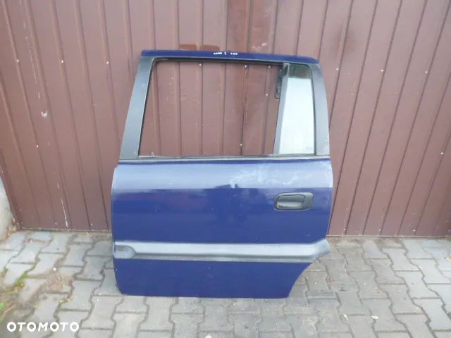 DRZWI LEWY TYŁ LEWE TYLNE OPEL ZAFIRA A KOMPLETNE KOLOR Y269 - 1