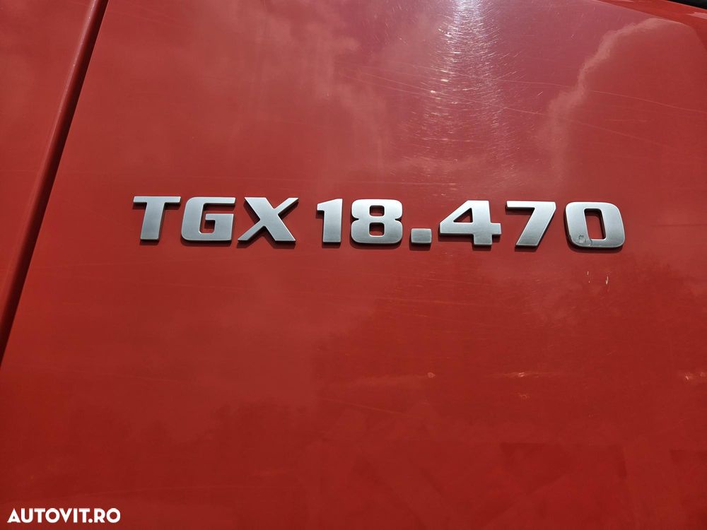 MAN TGX 18.470, 2021, 392.144km, KIT BASCULARE, AUTOMATA+INTARDER 6 trepte, anv 90% ok, jante aluminiu, FRIGIDER, goarne, 2 girofaruri, rulat doar in GERMANIA, posibilitate leasing 4 ani-STARE FOARTE BUNA-PROMOTIE 41.900 Eur+Tva - 13
