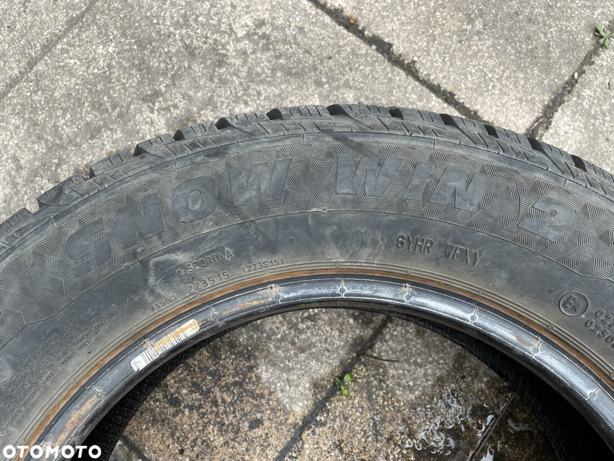 OPONA ZIMOWA SPORTIVA SNOW WIN 2 175/70 R14 - 2