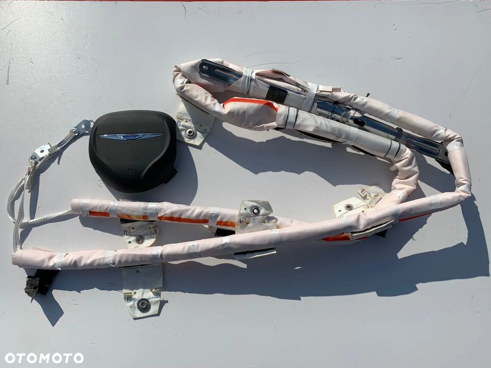 CHRYSLER PACIFICA DESKA SKÓRA KONSOLA KOKPIT PULPIT PÓŁKA PARAPET AIRBAG PODUSZKI PODUSZKA POWIETRZNA KIEROWCY PASAŻERA KOLANOWA KOLANOWE PODUSZKI KOLAN  PASY PAS regeneracja WYMIANA OD RĘKI NA MAGAZYNIE !!! - 18