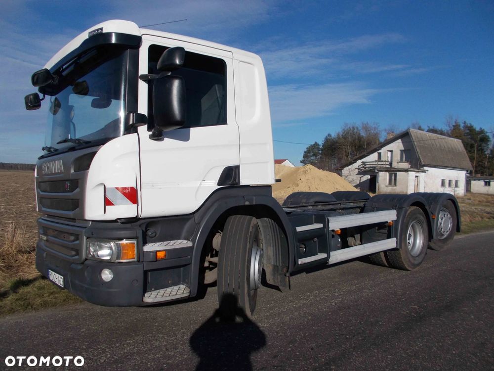 Scania Rama Do Zabudowy 2014/2015 rok // Krótki Rozstaw Osi 375cm // 214 tyś km // Oś Skrętna 6x2 pod Kiper Wywrotka Piaskarka Solarka Asenizacja - 3
