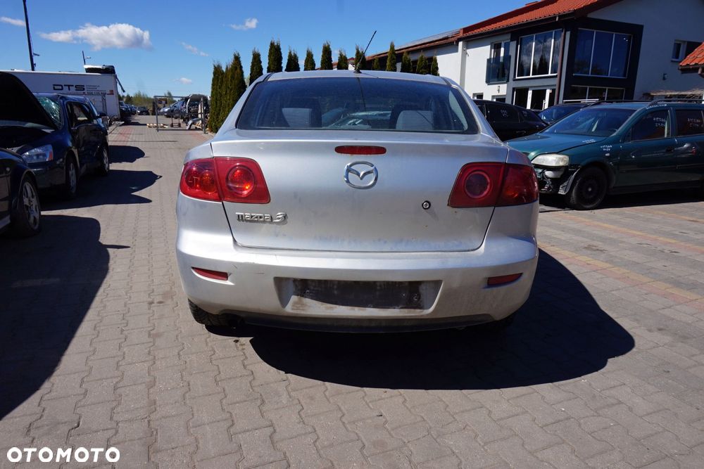 MAZDA 3 I BK SEDAN 2004 22V 1.6 16V Z6 105KM AT SREBRNY na części - 4