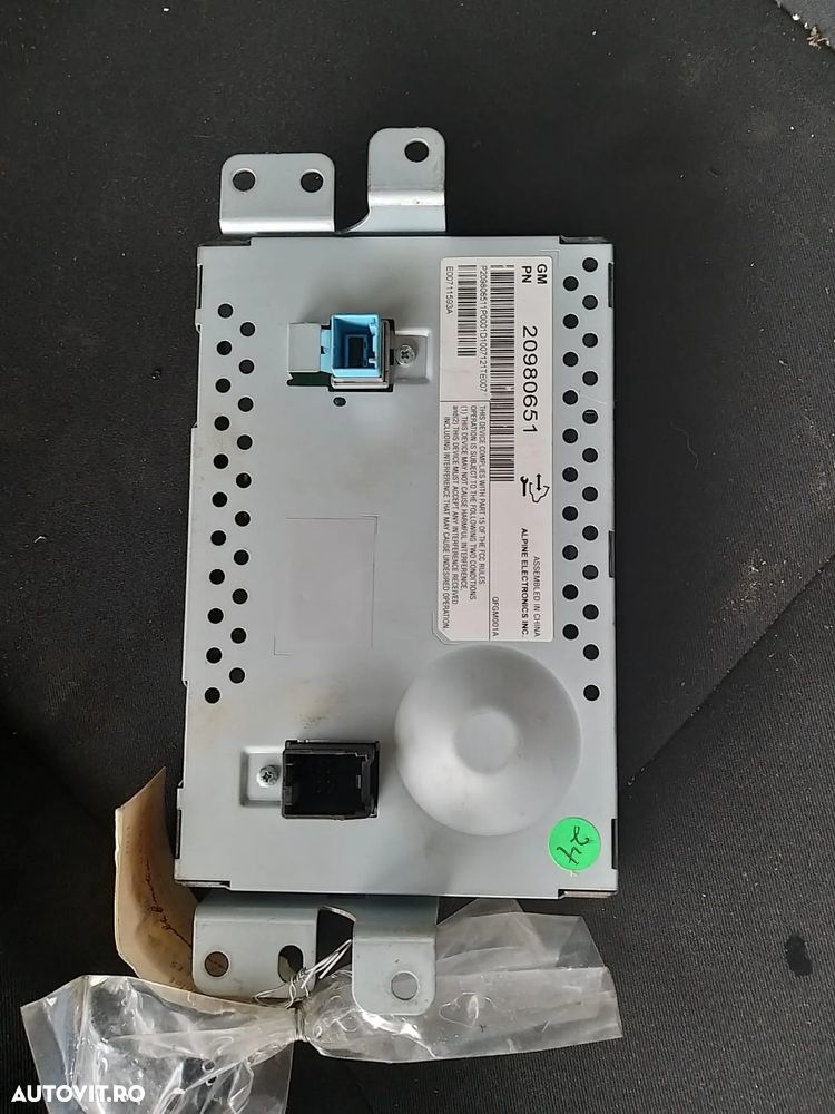 Display Screen cod: 20980651 pentru Chevrolet Volt an 2011-2015 - 2