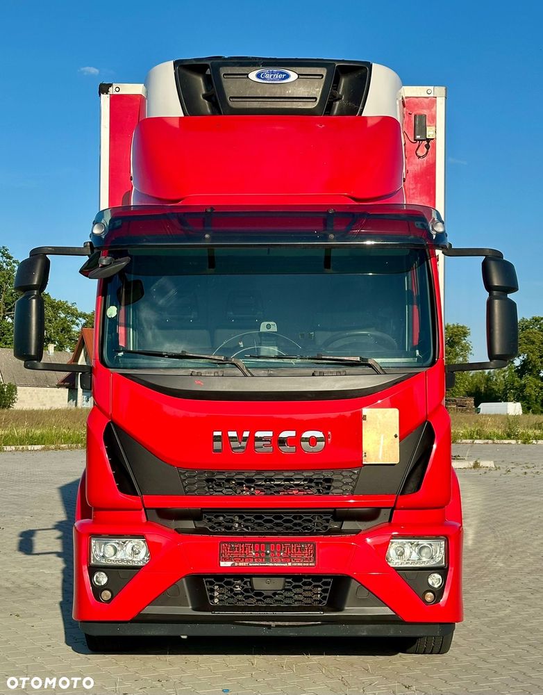Iveco EUROCARGO 180-320 / CHŁODNIA / WINDA / 21 PALET / 8.5 M DŁUGOŚCI / CARRIER / SYPIALKA / EURO 6 - 9
