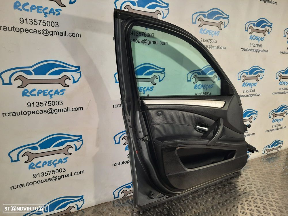 PORTA PORTAS FRENTE FRONTAL ESQUERDA BMW 41517202339 7202339 BMW SERIE 5 E60 E61 FECHO ELEVADOR MOTOR PUXADOR VIDRO - 9