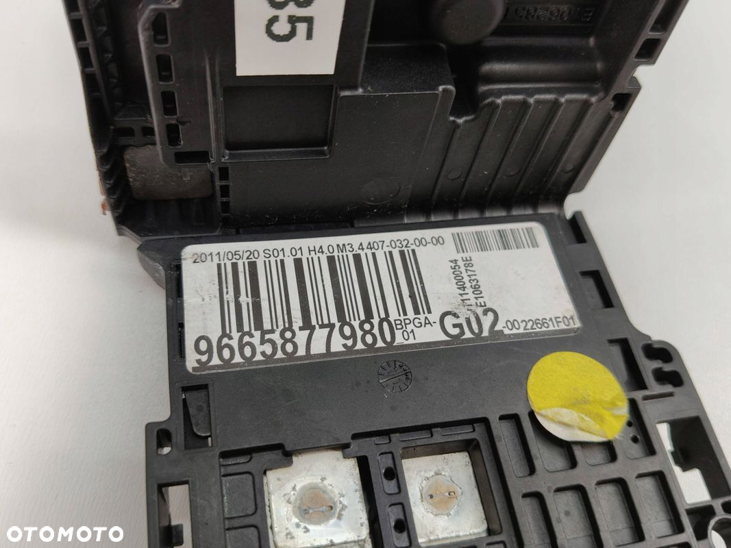 MODUŁ STEROWNIK NAPIĘCIA AKUMULATORA PEUGEOT 508 I 9665877980 G02 - 4