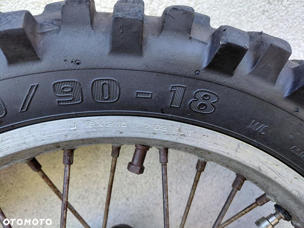 KTM EXC SX SXF FELGA KOŁO TYŁ 18 OŚ 20mm 450 400 250 125 350 530 525 KOŁO - 6