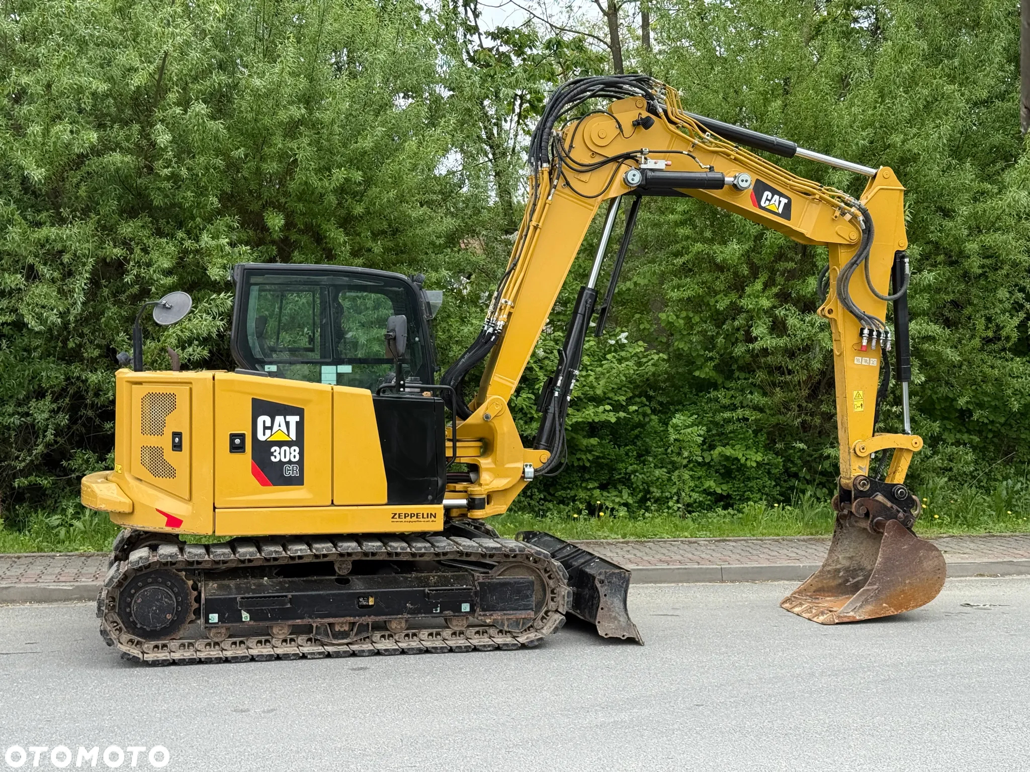 Caterpillar Koparka Gąsienicowa  *CAT 308 CR * Sprowadzona * JAK NOWA * Perfekcyjny Stan - 10
