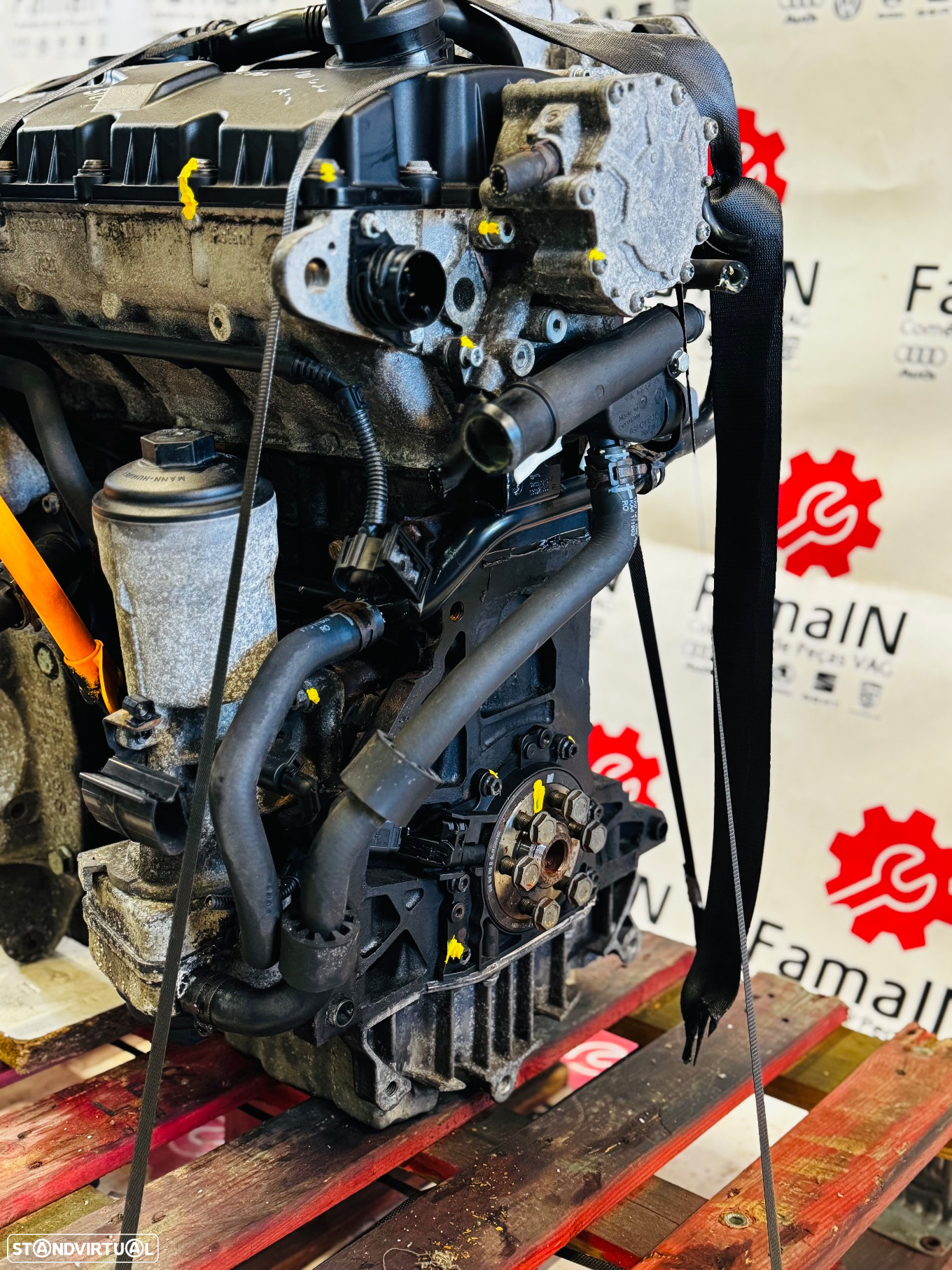 Motor VW CADDY 2.0SDI Ref; BST,BDJ (123.000km) - 5