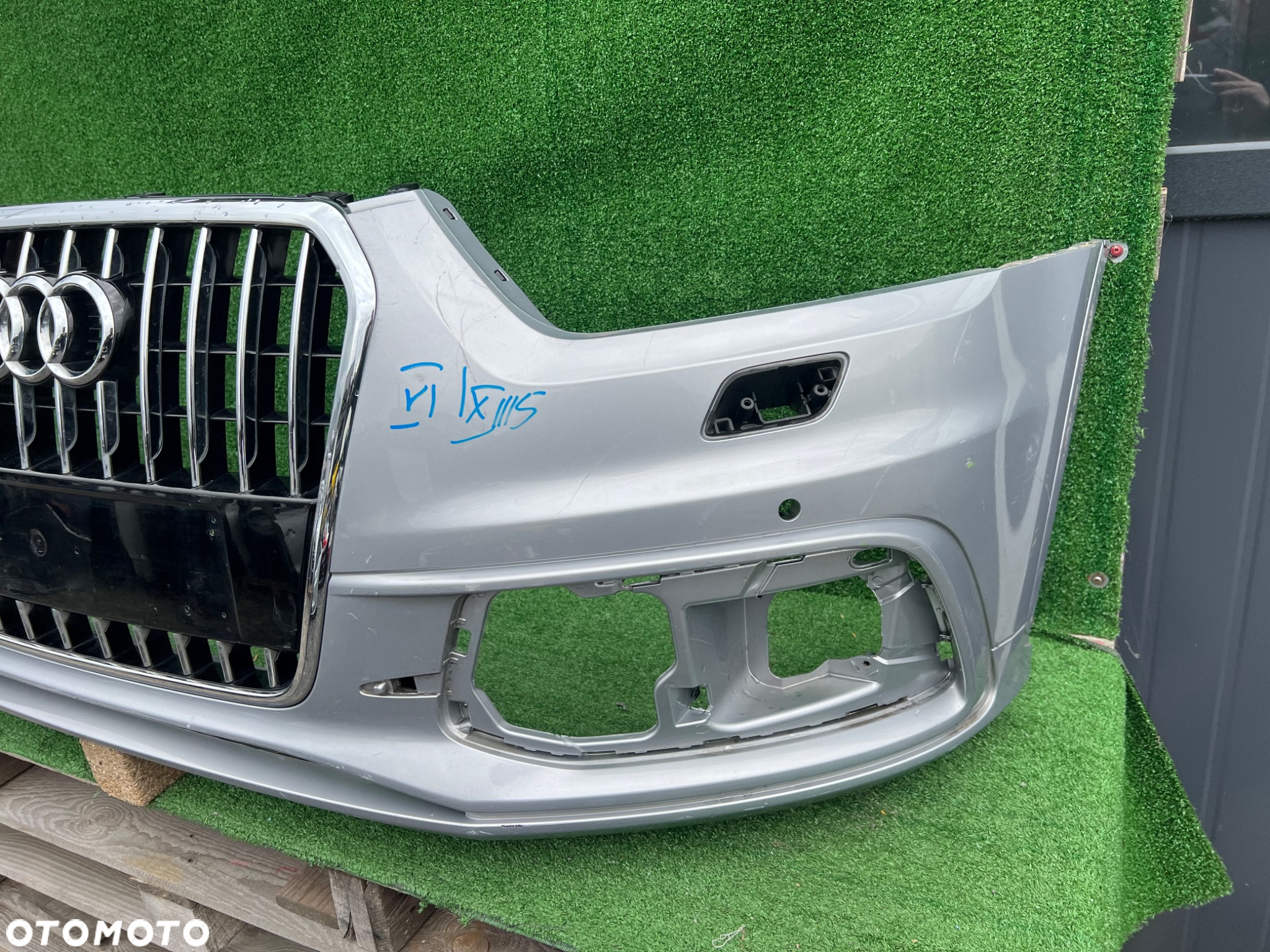 AUDI Q3 8U0 11-15 S-LINE ZDERZAK PRZÓD PRZEDNI PDC - 5