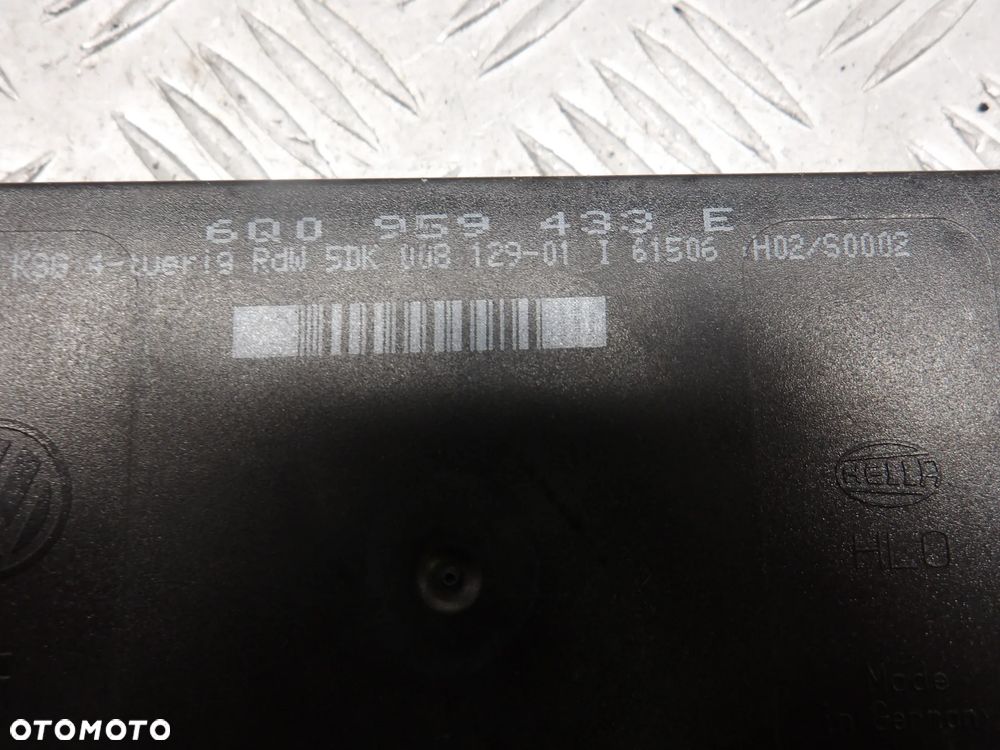 SEAT IBIZA III 02-05 HB 3D 1.9TDI MODUŁ KOMFORTU 6Q0959433E - 3