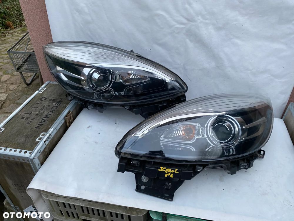 lampy scenic III lift bi xenon komplet eu całe - 1