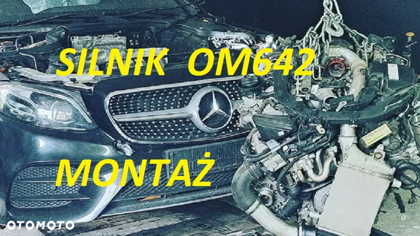 Silnik 3.0 V6  OM642 836 Mercedes E-klasa OPCJA MONTAŻU GWARANCJA
