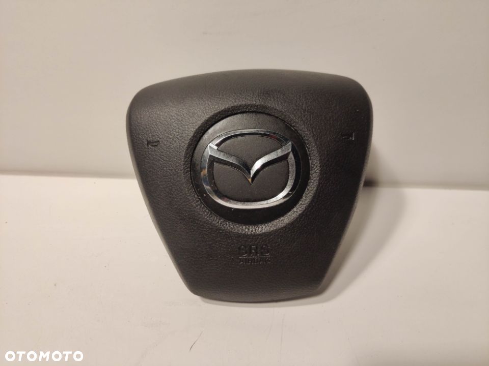 PODUSZKA KIEROWNICY MAZDA 6 II SKÓRA ORYGINAŁ - 1