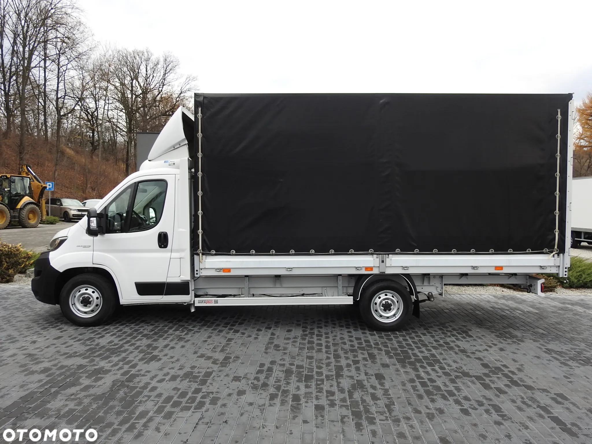 Fiat DUCATO PLANDEKA 10 PALET KLIMATYZACJA PNEUMATYKA 160KM [ T63576 ] - 9
