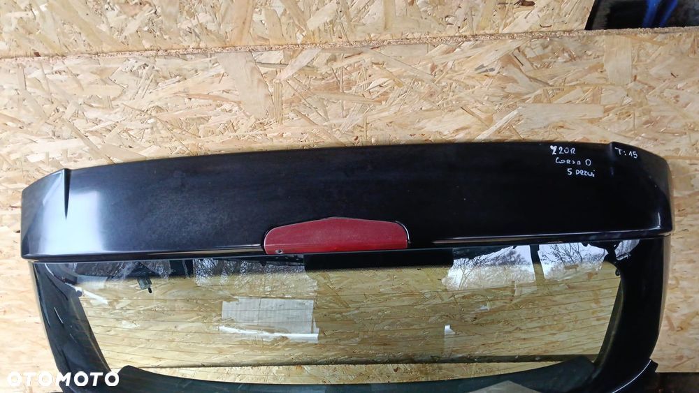 klapa tylna bagażnika opel corsa d kod lakieru z20r 1.3 cdti 5d (2006 – 2014) - gwarancja wysył - 5