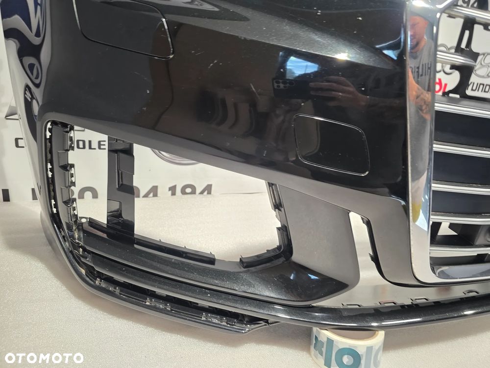 AUDI A6 C8 4K0 S-LINE ŁADNY ZDERZAK PRZEDNI PRZÓD NA SPRYSKI + 6xPDC ORAZ GRILL / ATRAPA NR 4K0807437C / 4K0807437D + 4K0853651C NR AUKCJI NZ2243 - 26