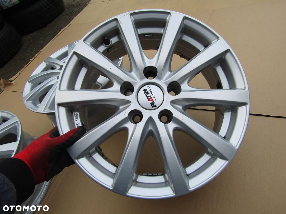 4x Felgi 16 VW Caddy T4 Jetta Touran Golf V VI Passat B5 B6 B7 B8 Skoda Octavia II Seat Leon 6,5 j 5x112 ET42 - 17